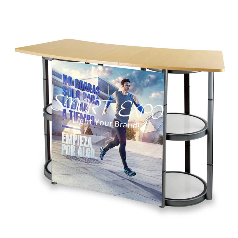 Image of Foldable Exhibition Counter Retail Supplies for Promotion Event