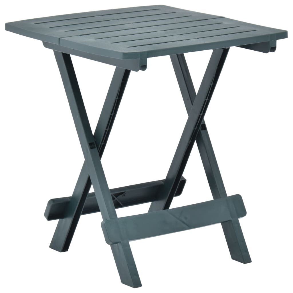 Image of Folding Garden Table Green 177"x169"x197" Plastic