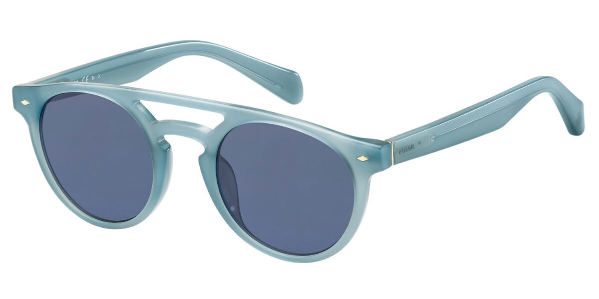 Image of Fossil FOS 2089/S ZI9/KU 49 Lunettes De Soleil Homme Bleues FR