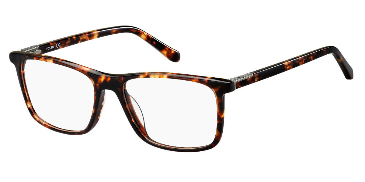 Image of Fossil FOS 7076 086 Óculos de Grau Tortoiseshell Masculino PRT