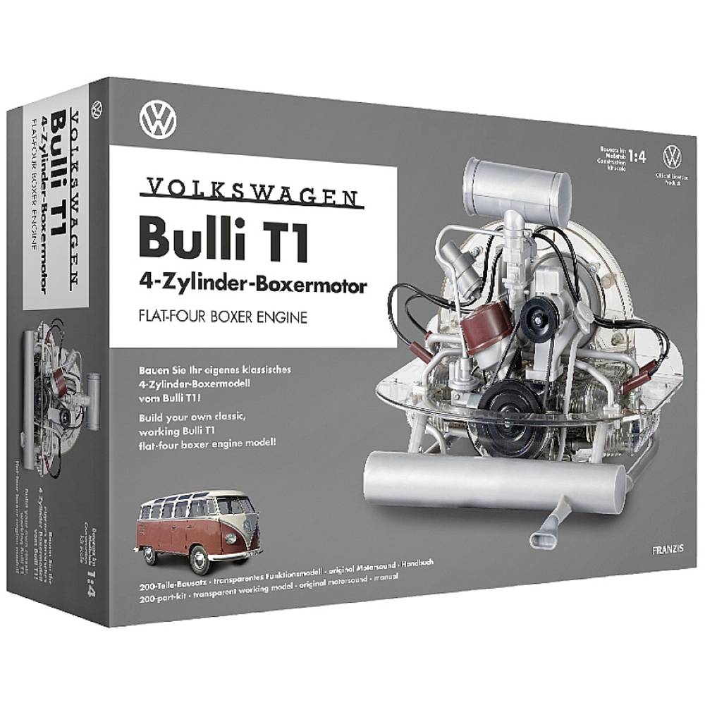 Image of Franzis Verlag VW Bulli T1 Boxermotor 67152 Assembly kit 14 years and over
