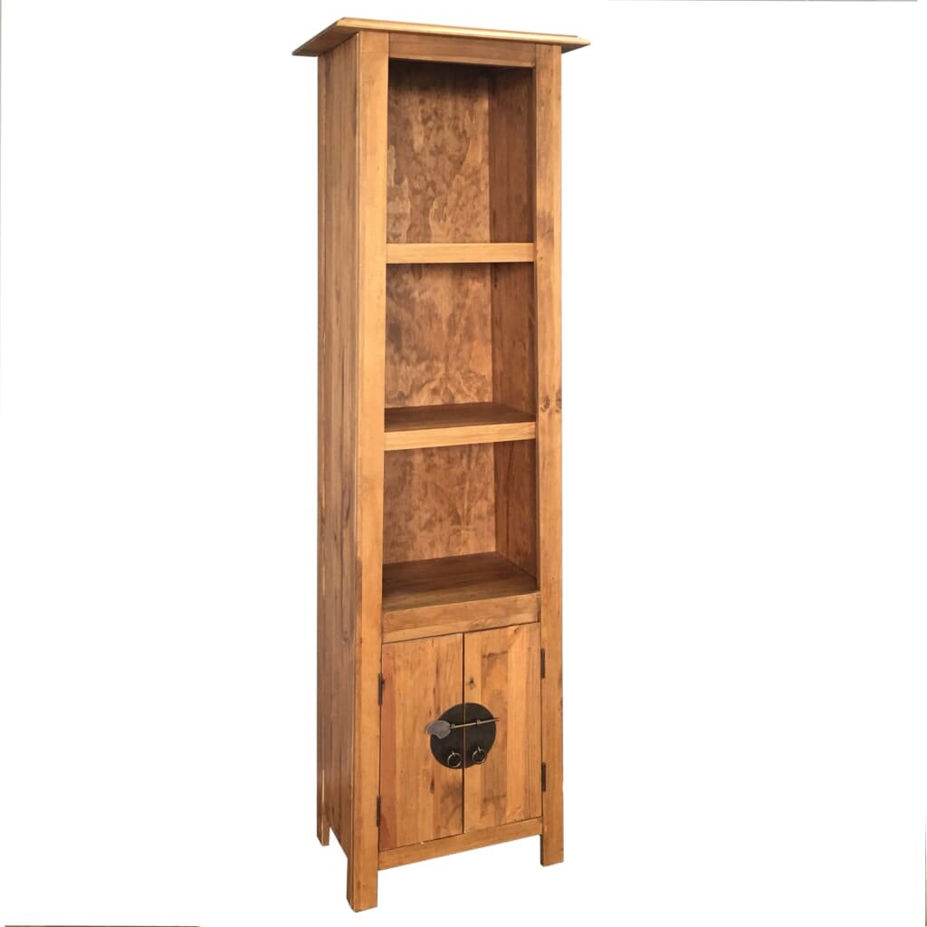 Image of Freestanding Bathroom Cabinet Solid Recycled Pinewood