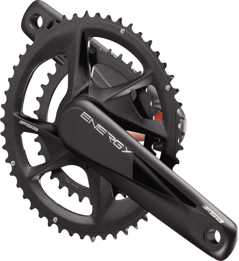 Image of Full Speed Ahead Energy Modular Crankset - 1725mm 11/12-Speed 46/30t Direct Mount/90mm BCD 386 EVO Spindle Interface Black