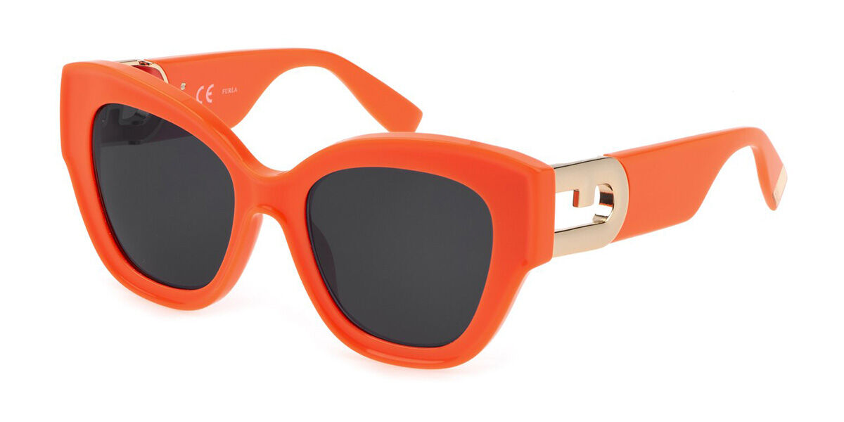 Image of Furla SFU596 0AFM 52 Lunettes De Soleil Femme Oranges FR