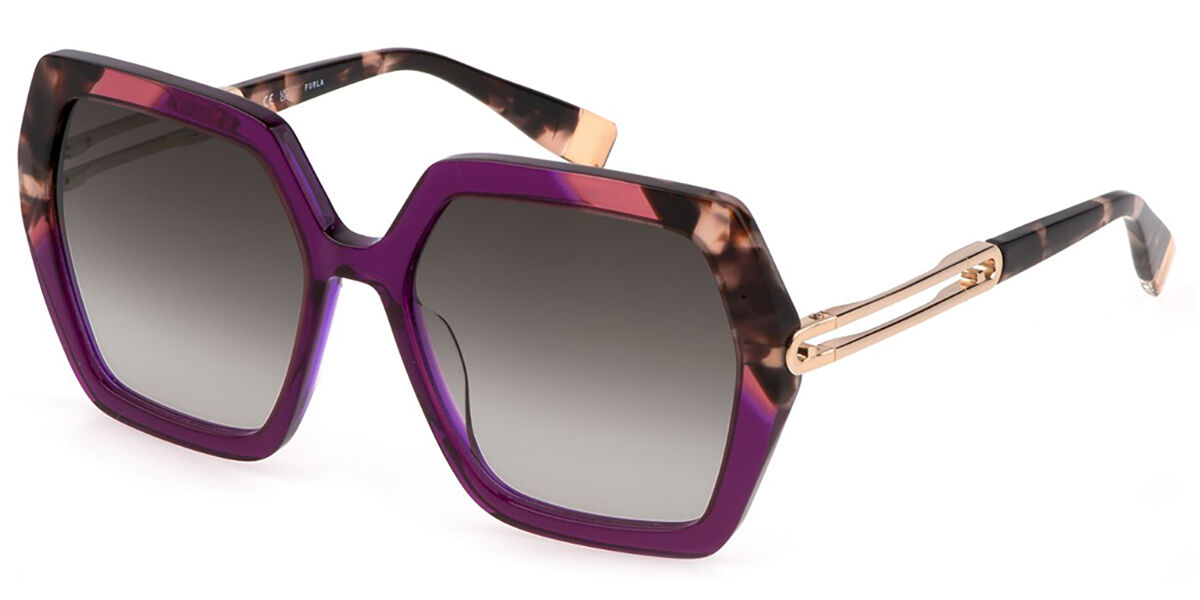 Image of Furla SFU684 09FE Óculos de Sol Purple Feminino BRLPT