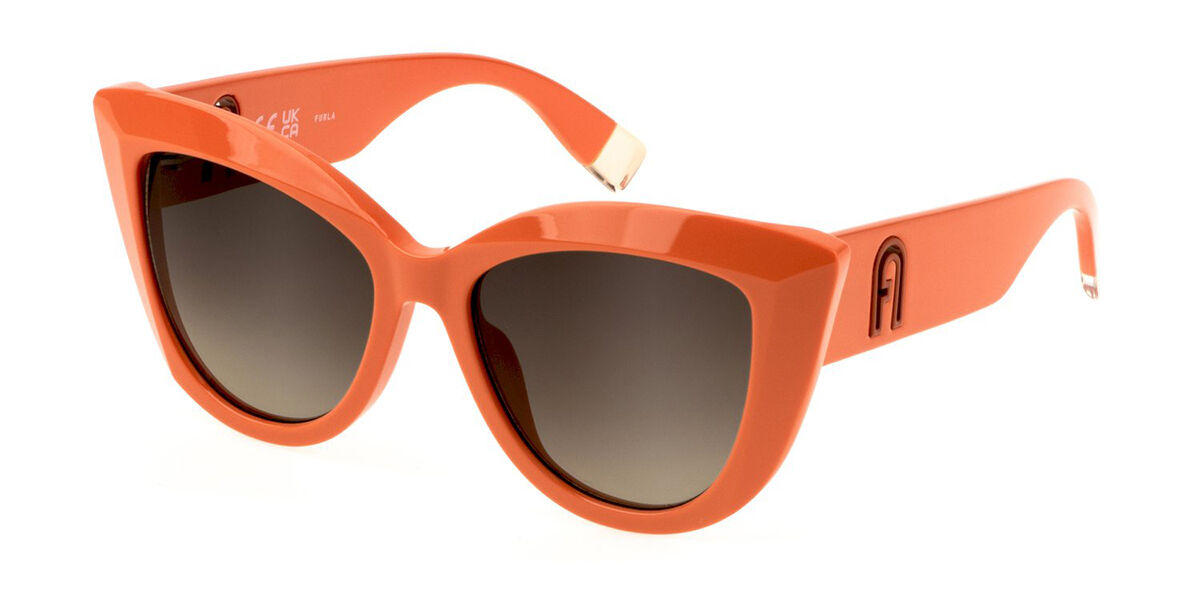 Image of Furla SFU711 0AFM 53 Lunettes De Soleil Femme Oranges FR