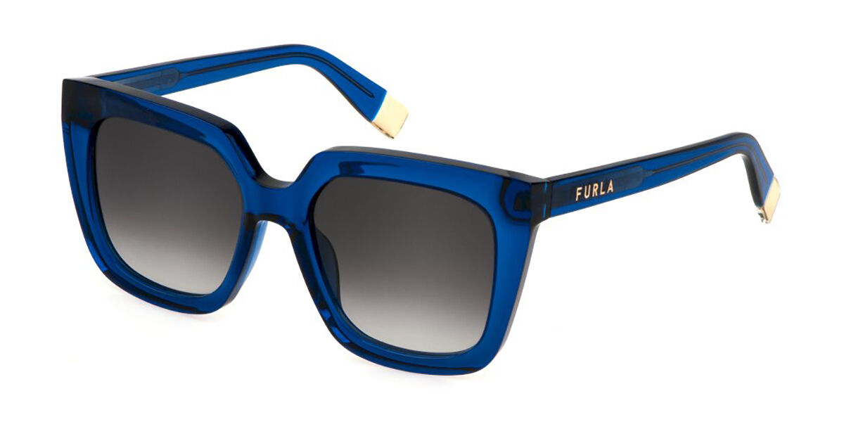 Image of Furla SFU776V 0955 53 Lunettes De Soleil Femme Bleues FR