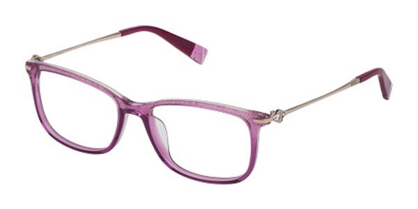 Image of Furla VFU187S 0ARP Óculos de Grau Purple Feminino BRLPT
