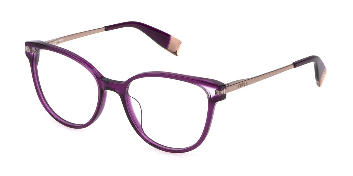 Image of Furla VFU580 0U55 Óculos de Grau Purple Feminino PRT