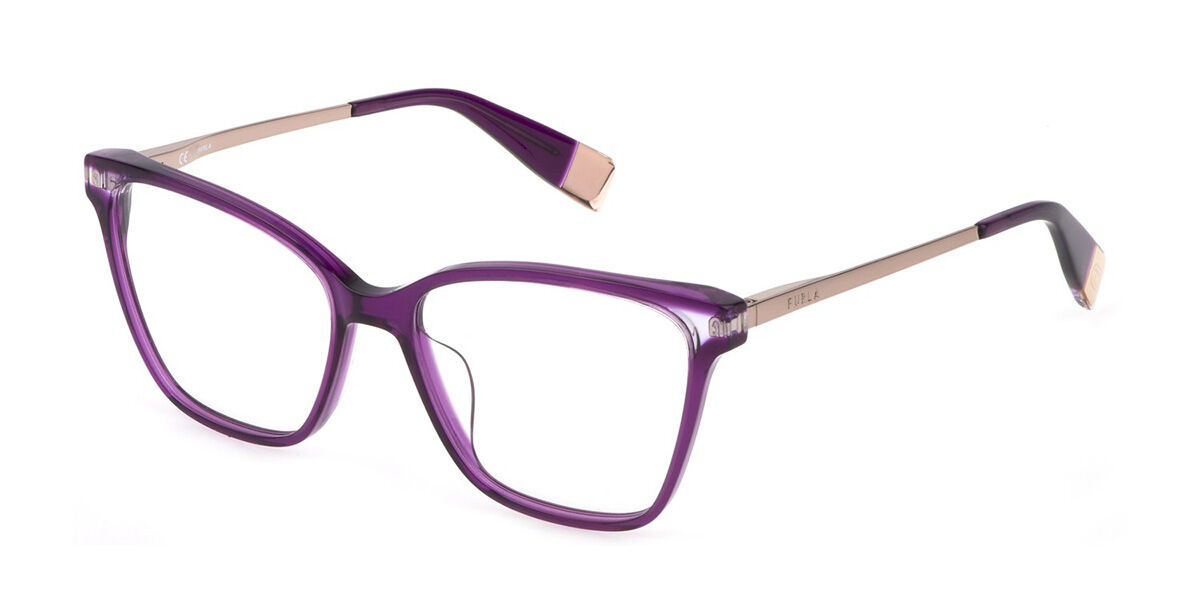 Image of Furla VFU581 0U55 Óculos de Grau Purple Feminino PRT