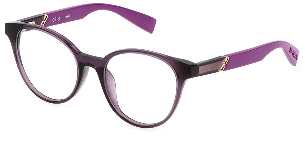 Image of Furla VFU667 09PW Óculos de Grau Purple Feminino PRT