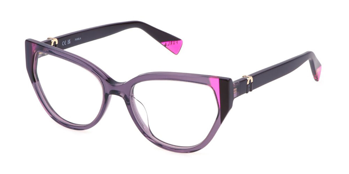 Image of Furla VFU762V 0916 Óculos de Grau Purple Feminino BRLPT