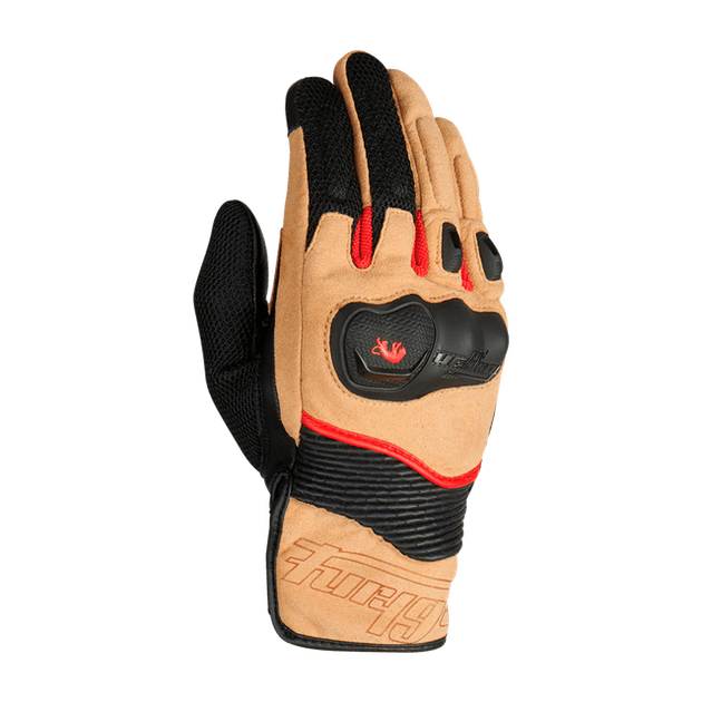 Image of Furygan Dust D3O Sand Black Red Talla M