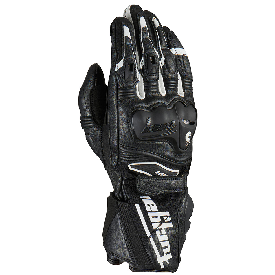 Image of Furygan F-RS1 Noir Blanc Gants Taille 3XL