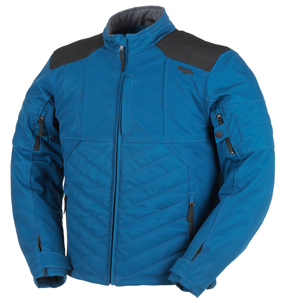 Image of Furygan Ice Track Bleu Noir Blouson Taille 3XL