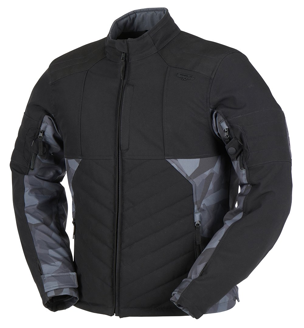 Image of Furygan Ice Track Jacket Black Camo Size 2XL ID 3435980360344