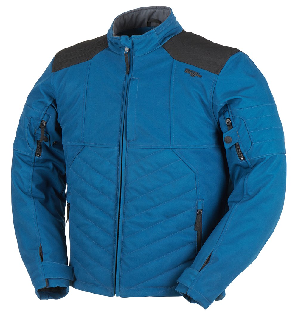 Image of Furygan Ice Track Jacket Blue Black Size 2XL EN