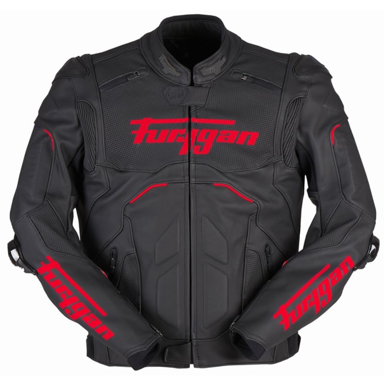 Image of Furygan Raptor Evo 2 Jacket Black Red Size L ID 3435980330002