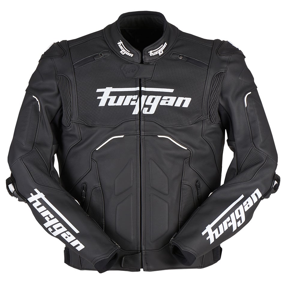 Image of Furygan Raptor Evo 2 Jacket Black White Size 2XL EN
