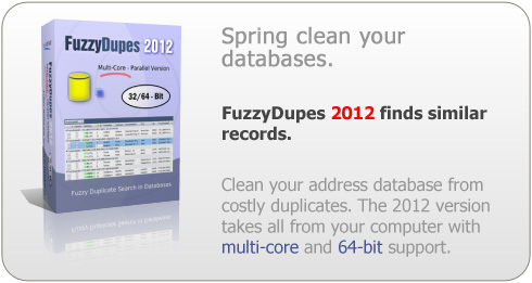 Image of FuzzyDupes - Fuzzy Duplicate Search in Databases-167817