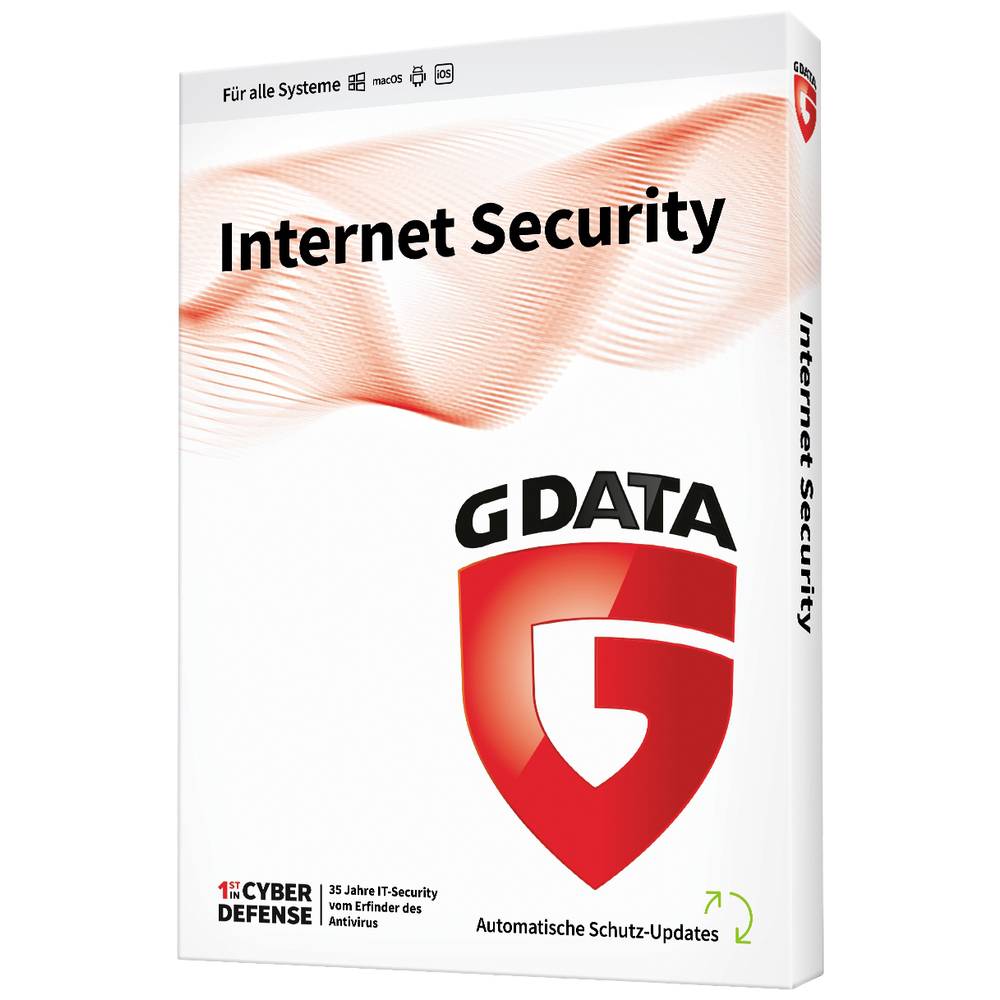Image of G-Data Internet Security Full version 3 licences Windows Mac OS Android iOS Antivirus Security