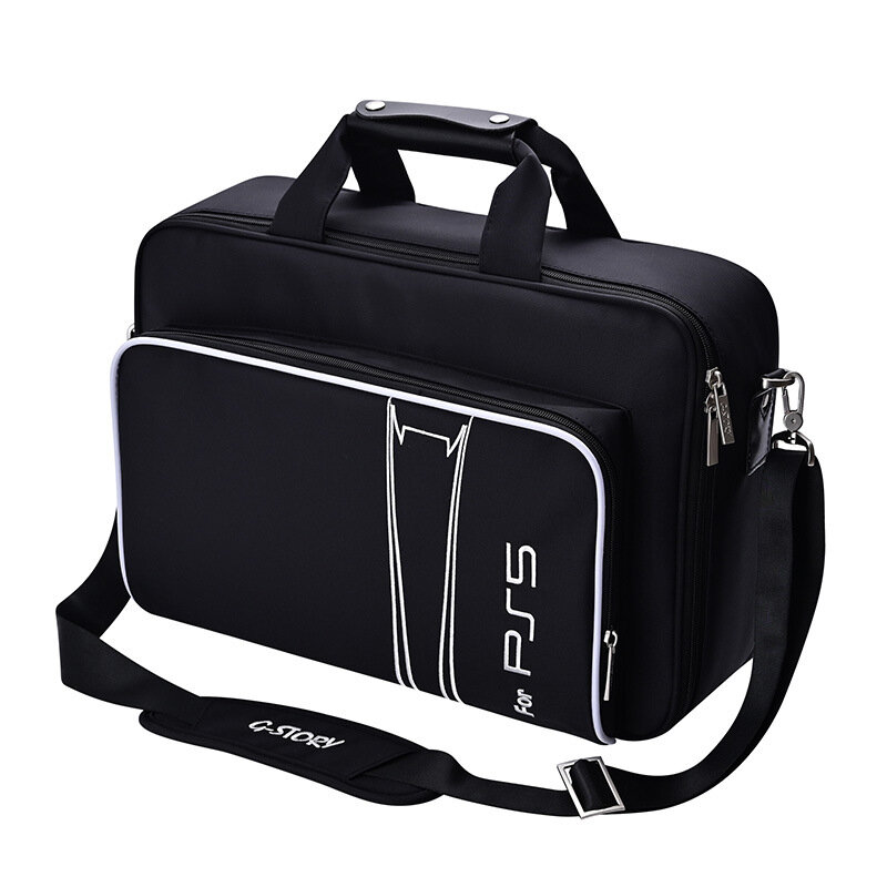 Image of G-STORY Travel Carrying Bag Storage Bags Suitcases Case for PS5 Game Console for Playstation 5 Gamepad Game Controller