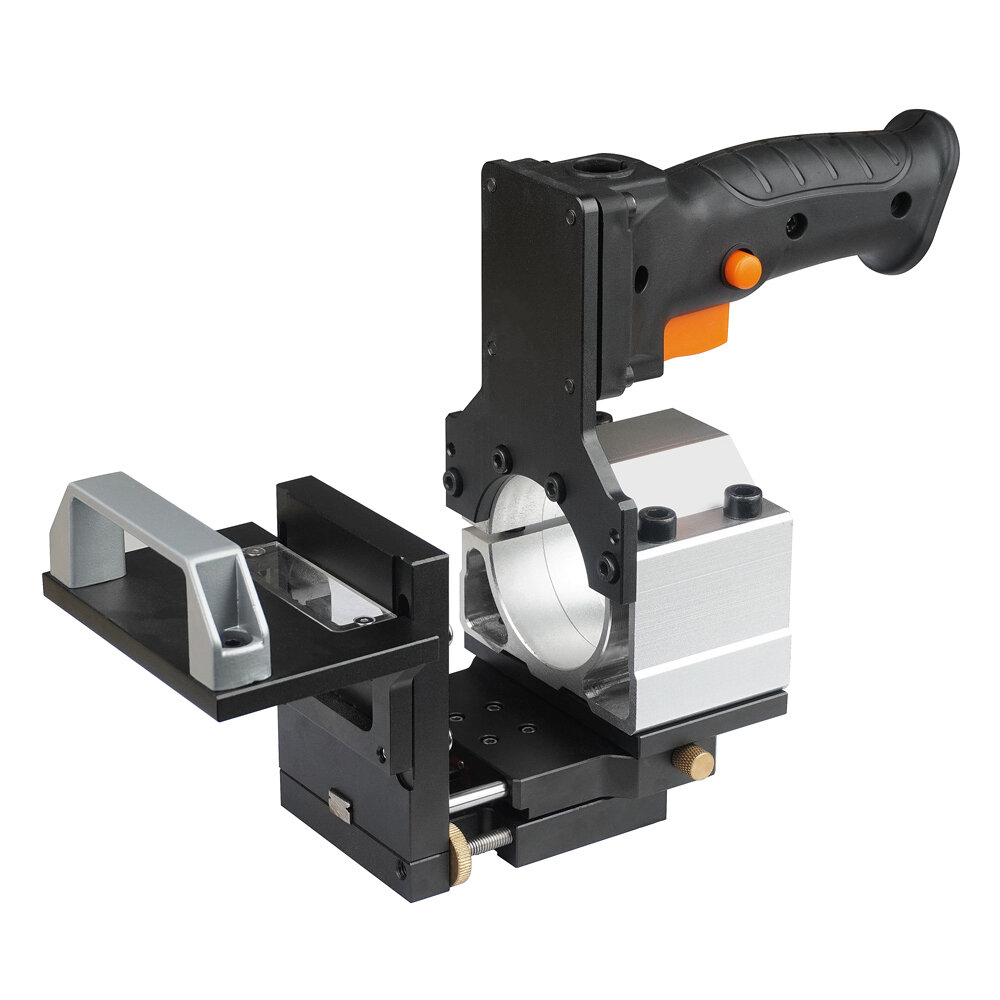Image of GANWEI 2-In-1 Slotting Adjustable Wood Trimming Machine Holder Eletric Trimmer Holder Bracket for 65mm Trimming Machine