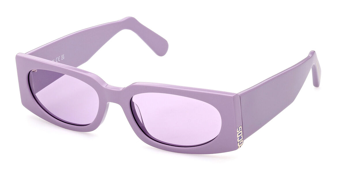 Image of GCDS GD0016 78Y Óculos de Sol Purple Masculino BRLPT