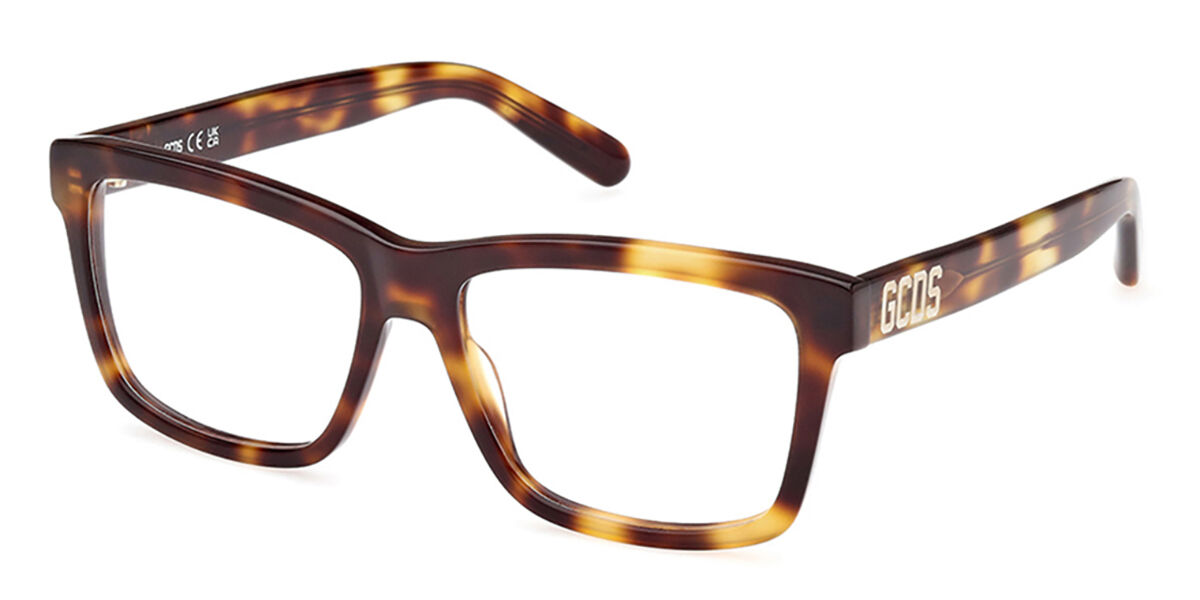 Image of GCDS GD5020 053 Óculos de Grau Tortoiseshell Masculino BRLPT