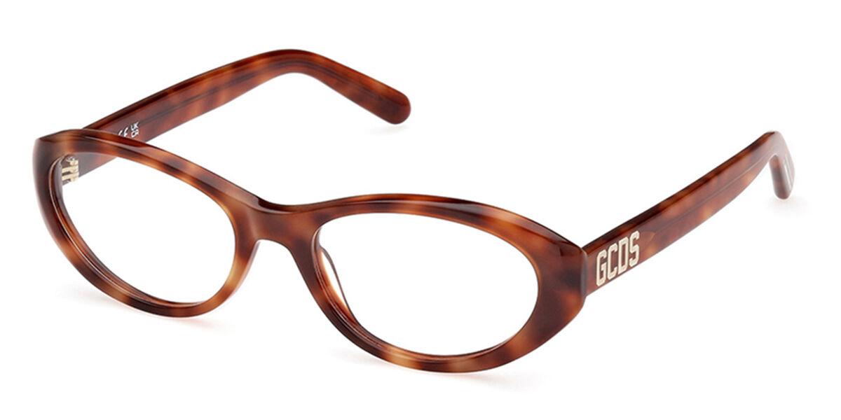 Image of GCDS GD5021 053 Óculos de Grau Tortoiseshell Masculino PRT