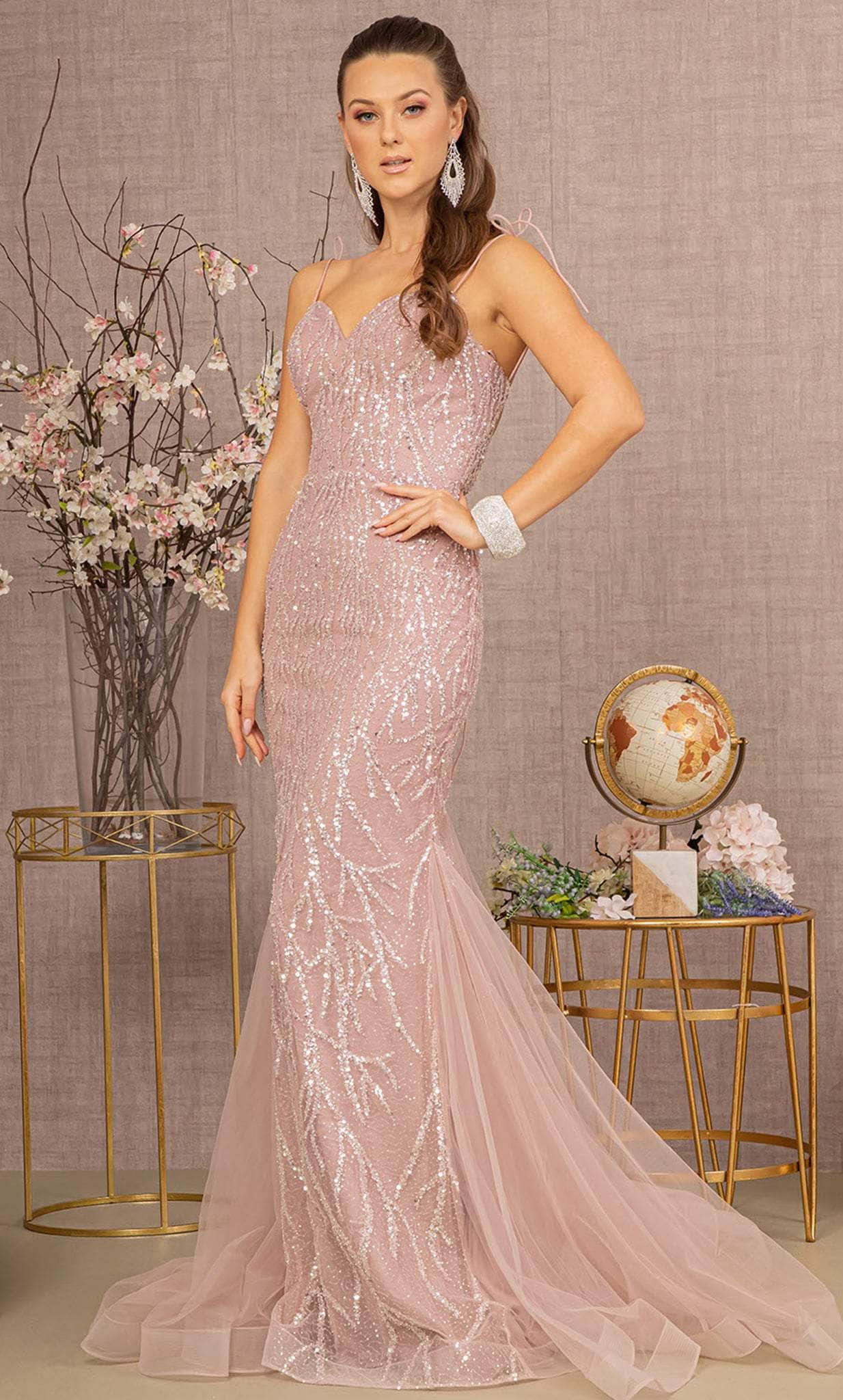 Image of GLS by Gloria GL3121 - Godets Tulle Prom Gown