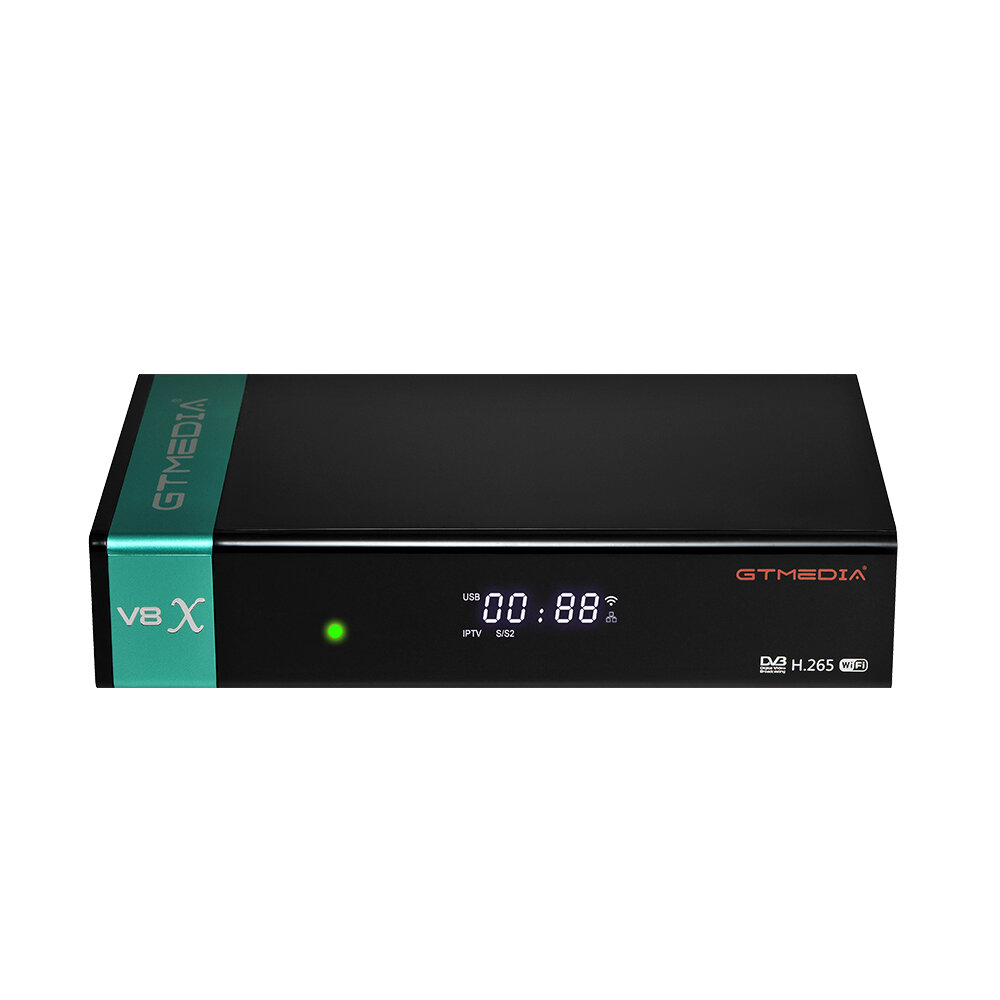 Image of GTMEDIA V8X DVB-S/S2/S2X 1080P HD Satellite TV Signal Receiver Set-top Box H265 Built-in 24G WIFI Support CA Card Supp