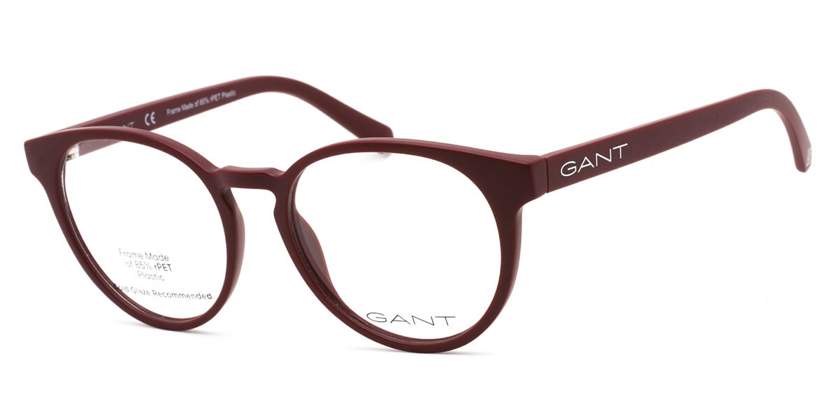 Image of Gant GA3265 070 Óculos de Grau Vinho Masculino PRT