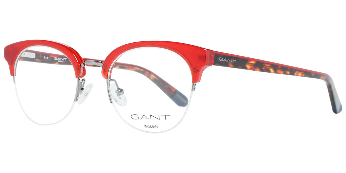 Image of Gant GA4085 066 50 Lunettes De Vue Femme Rouges (Seulement Monture) FR