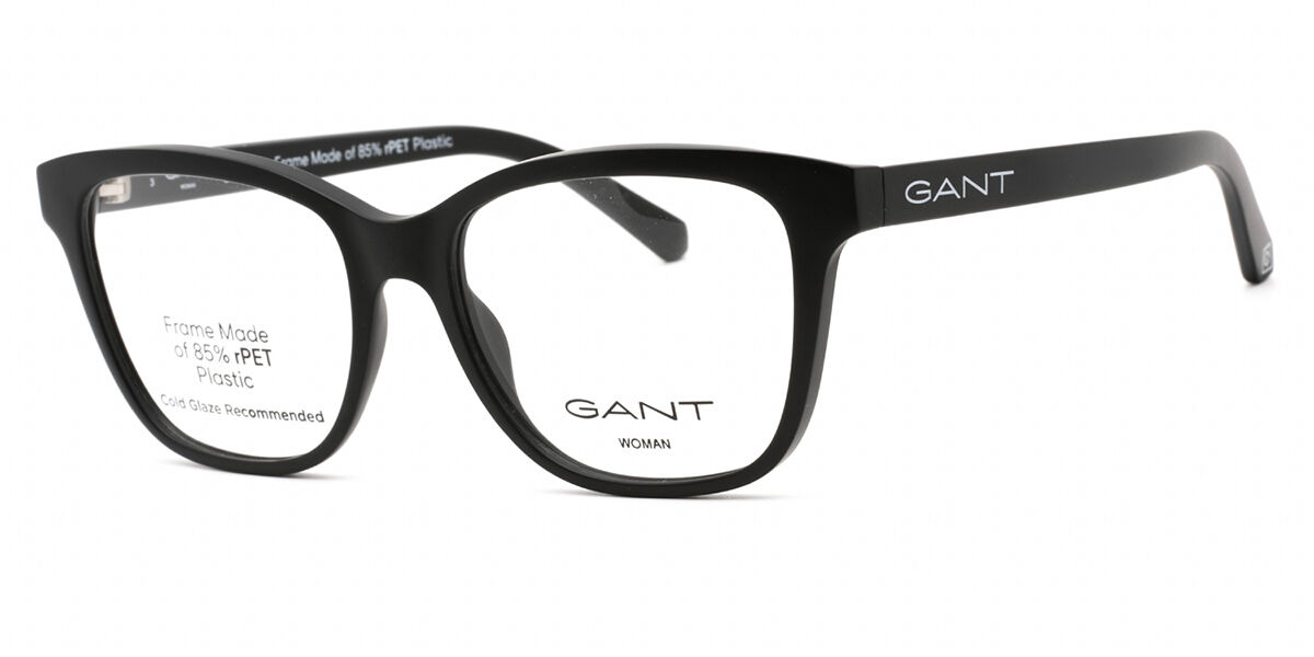 Image of Gant GA4147 002 54 Lunettes De Vue Femme Noires (Seulement Monture) FR