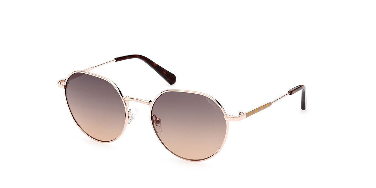 Image of Gant GA8090 28B 53 Lunettes De Soleil Femme Dorées FR