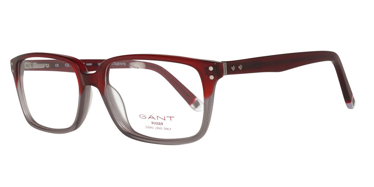 Image of Gant GRA105 L48 Óculos de Grau Vermelhos Masculino BRLPT