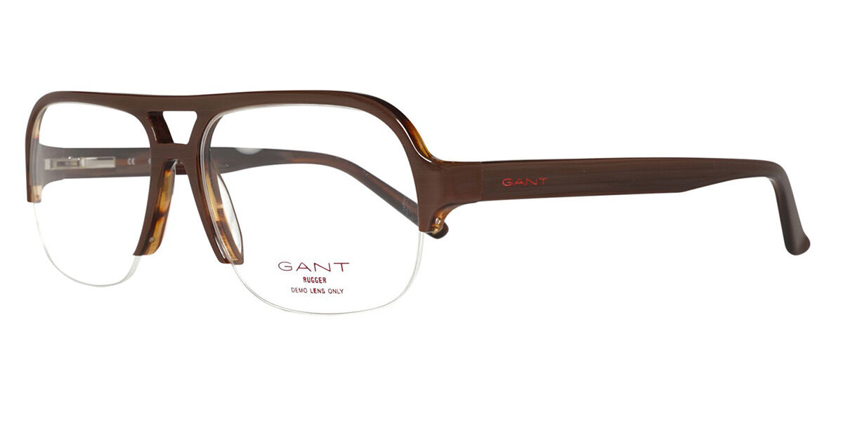 Image of Gant GRA133 H23 Óculos de Grau Marrons Masculino BRLPT
