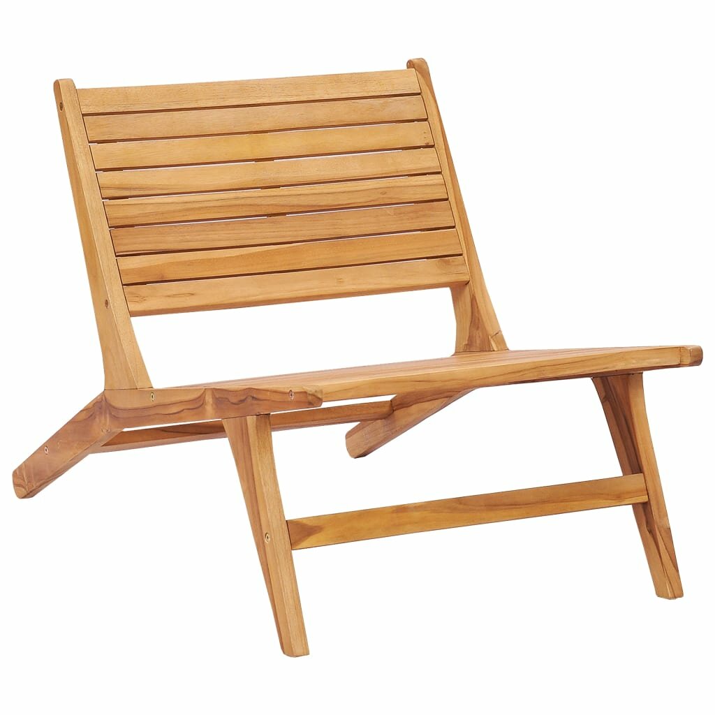 Image of Garden Chair Solid Teak Wood