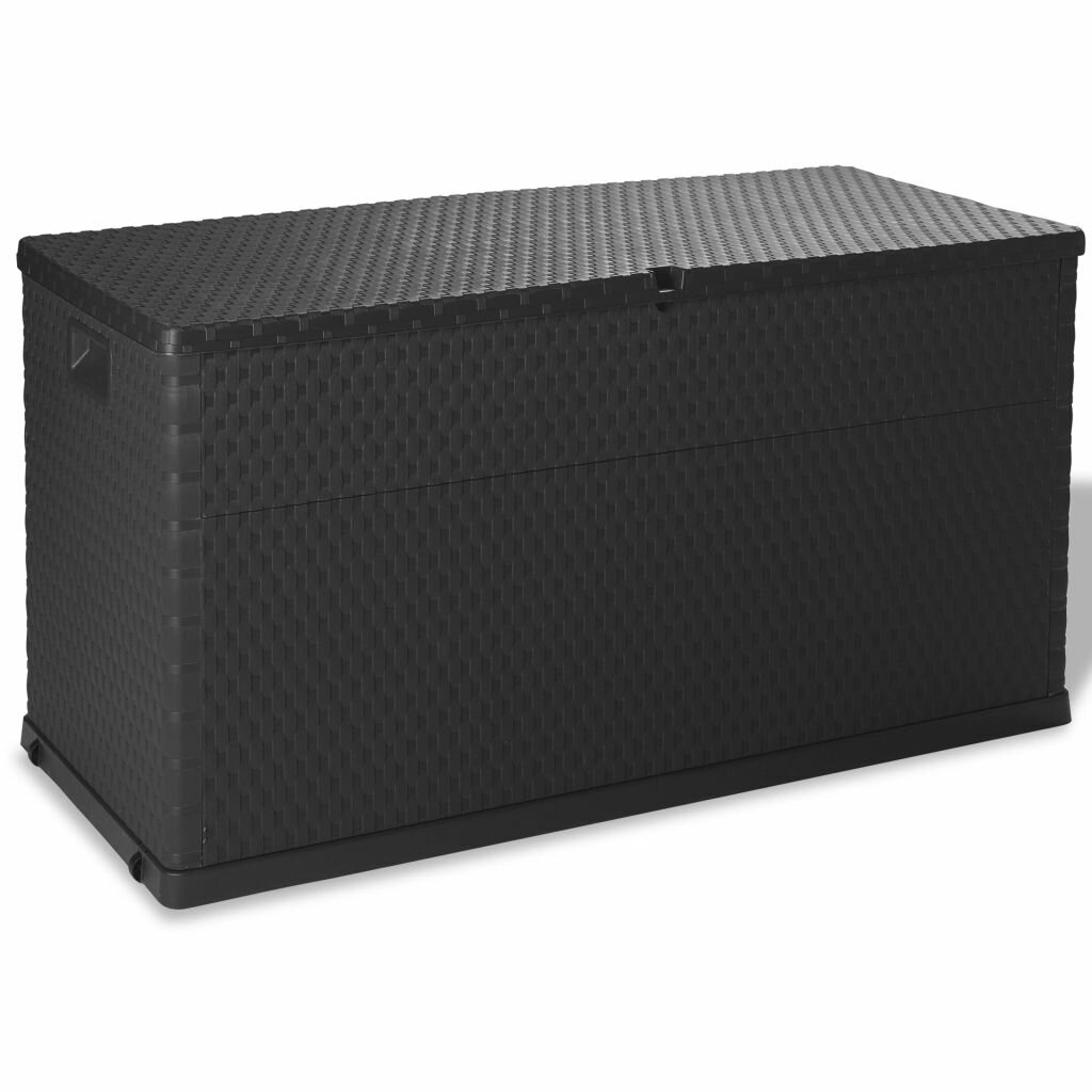 Image of Garden Storage Box Anthracite 472"x22"x248"