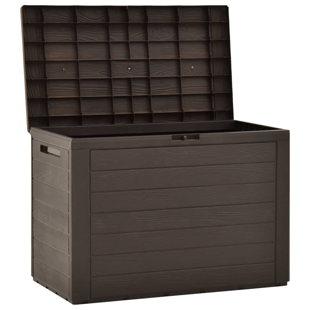 Image of Garden Storage Box Brown 387"x173"x217"