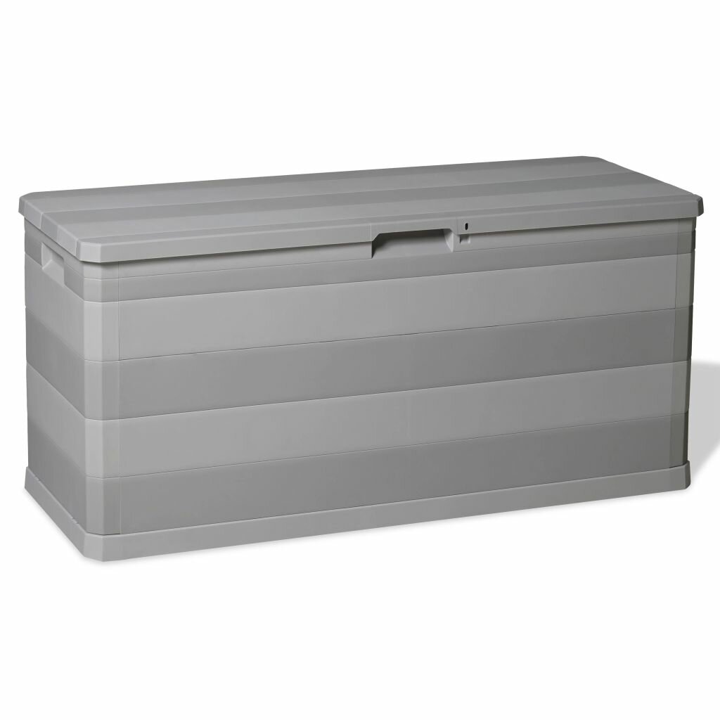 Image of Garden Storage Box Gray 461"x177"x22"