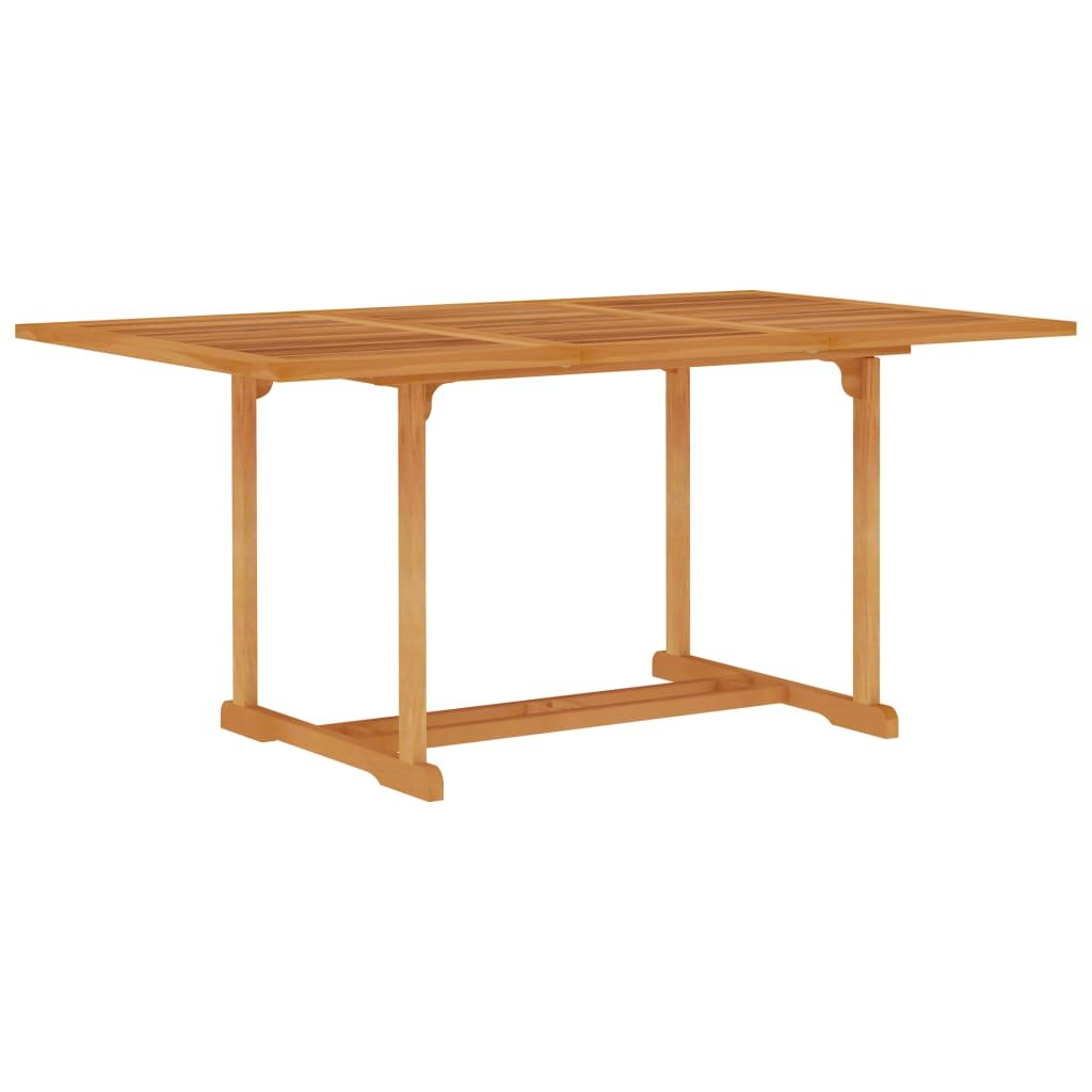 Image of Garden Table 591"x354"x295" Solid Teak Wood