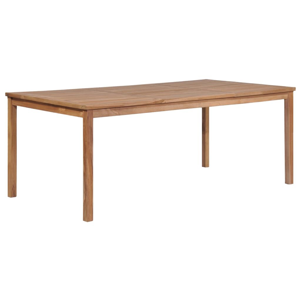 Image of Garden Table 787"x394"x303" Solid Teak Wood