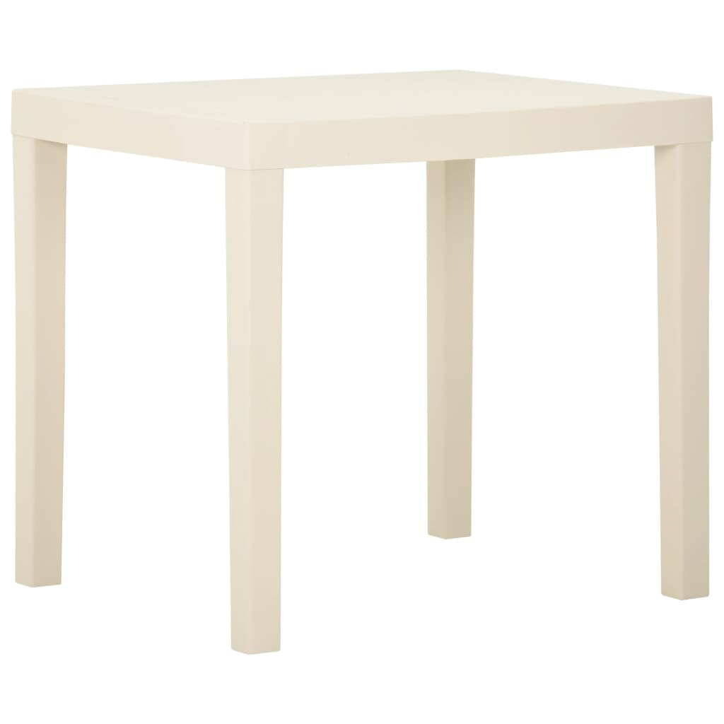 Image of Garden Table White 311"x256"x283" Plastic
