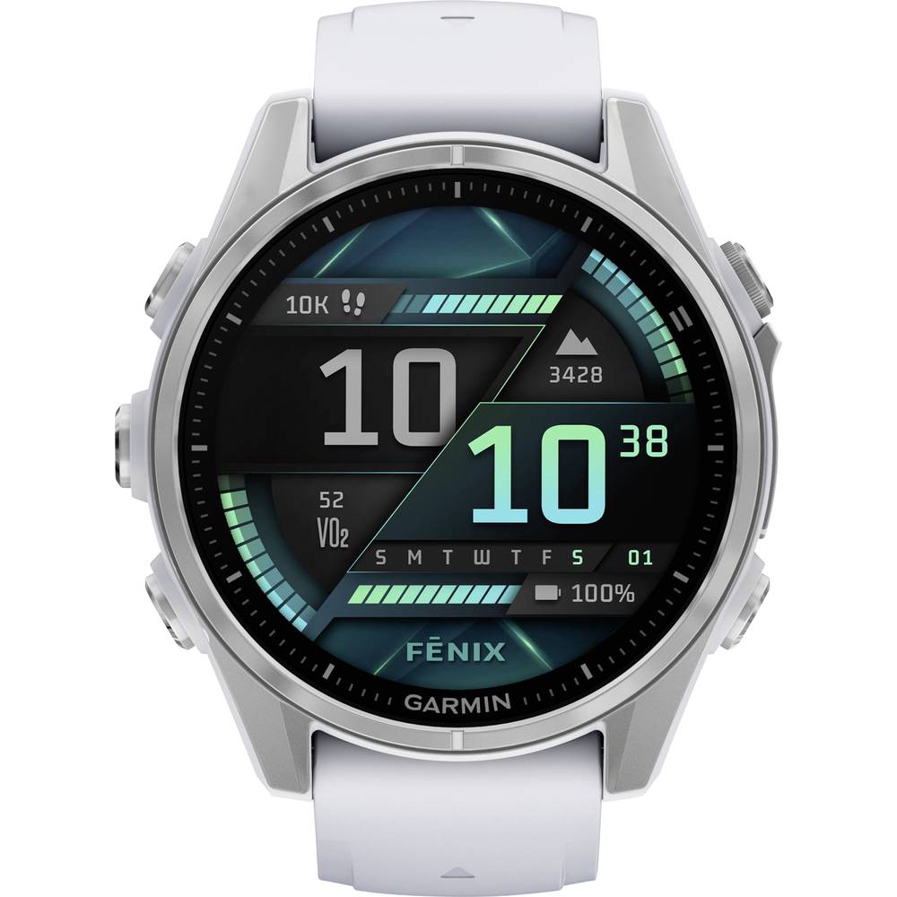 Image of Garmin FENIXÂ® 8 AMOLED Smartwatch 43 mm Stone white