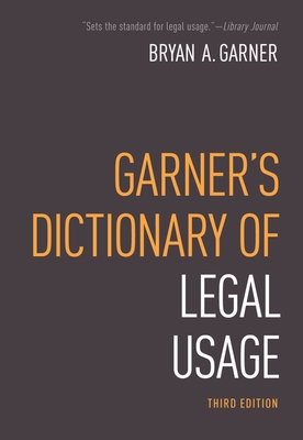 Image of Garner's Dictionary of Legal Usage