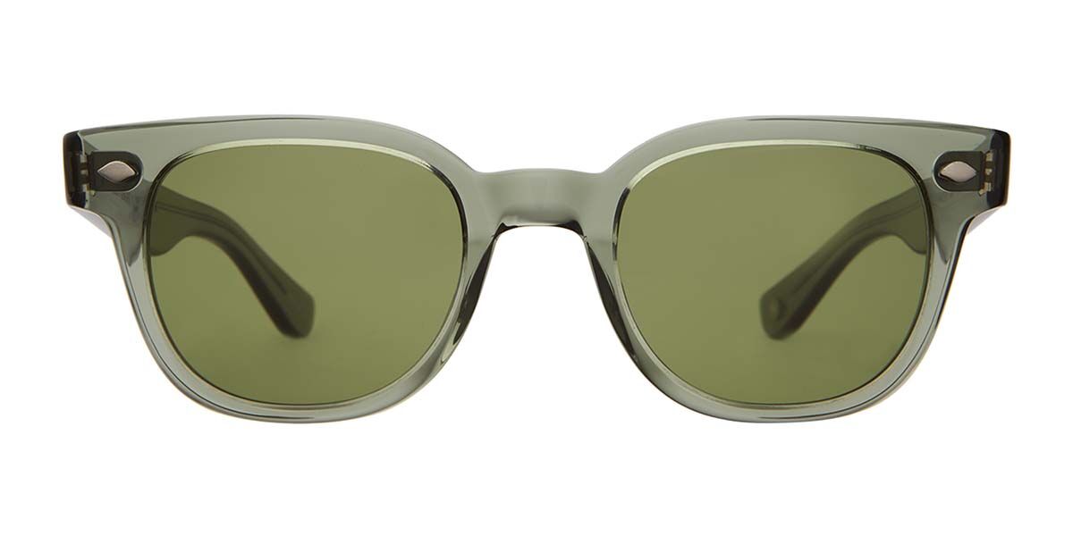 Image of Garrett Leight CANTER SUN JUN/PGN Óculos de Sol Verdes Masculino BRLPT