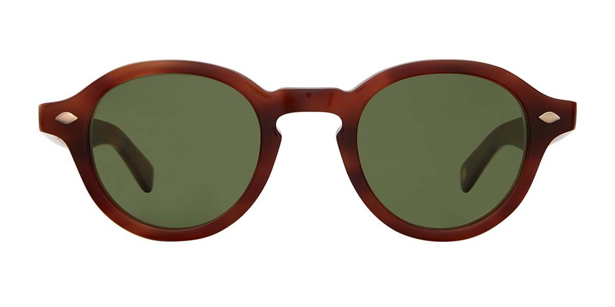 Image of Garrett Leight FLIPPER SUN VINBRT/SFPGN Óculos de Sol Tortoiseshell Masculino PRT