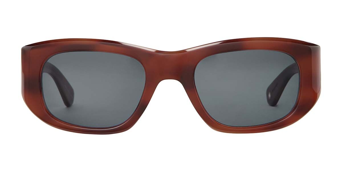 Image of Garrett Leight LAGUNA SUN VINBRT/BS Óculos de Sol Tortoiseshell Masculino BRLPT